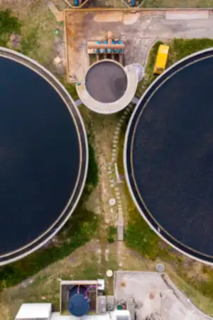 Estação de tratamento de águas